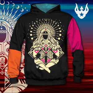 Polerón capucha Ñuke Mapu Multicolor Unisex