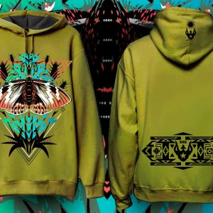 Polerón capucha Mariposa del Chagual Unisex