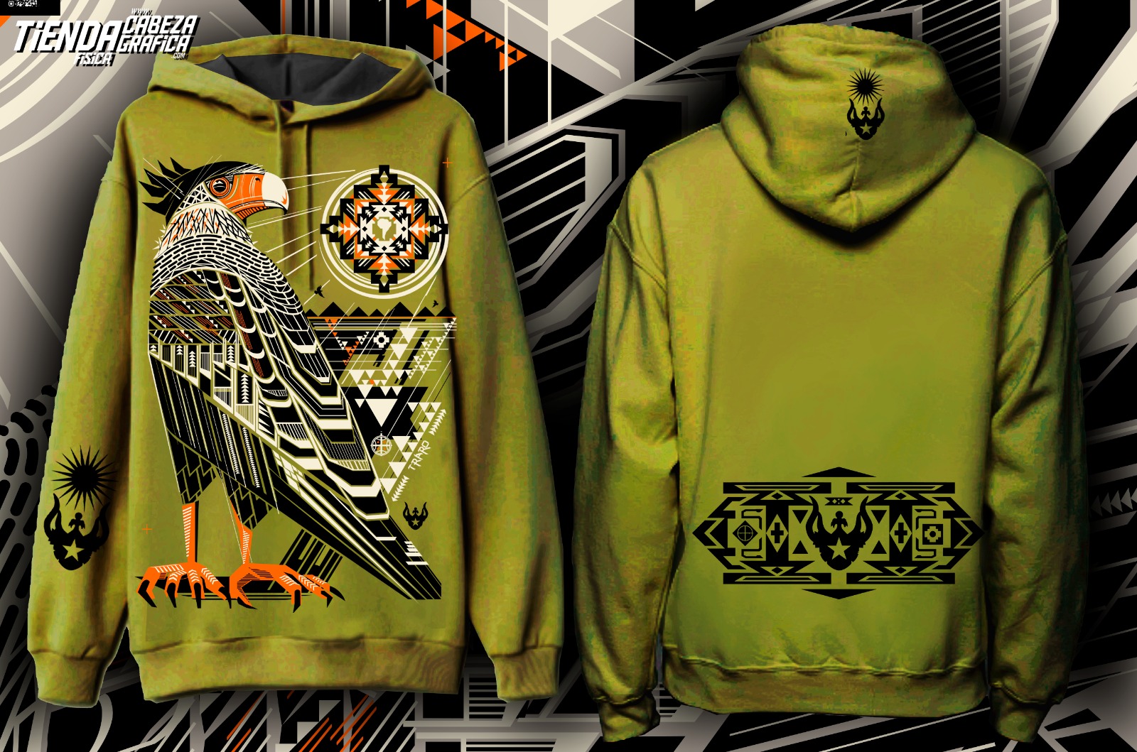 Polerón capucha Traro Unisex