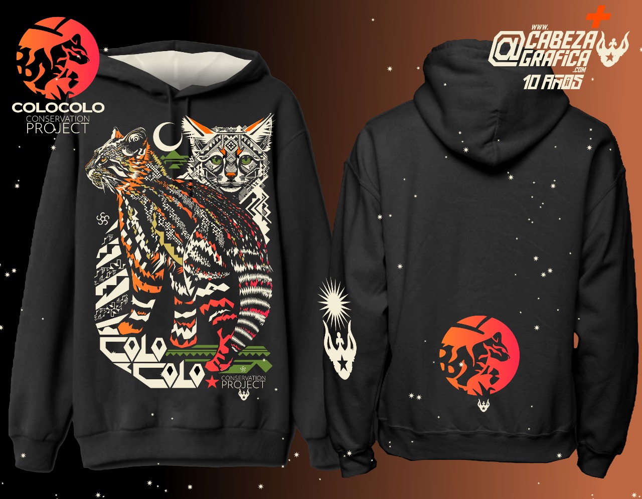 Polerón capucha Colocolo Unisex