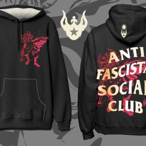 Polerón capucha Antifascista Social Club Unisex