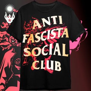 Polera Antifascista Social Club Hombre