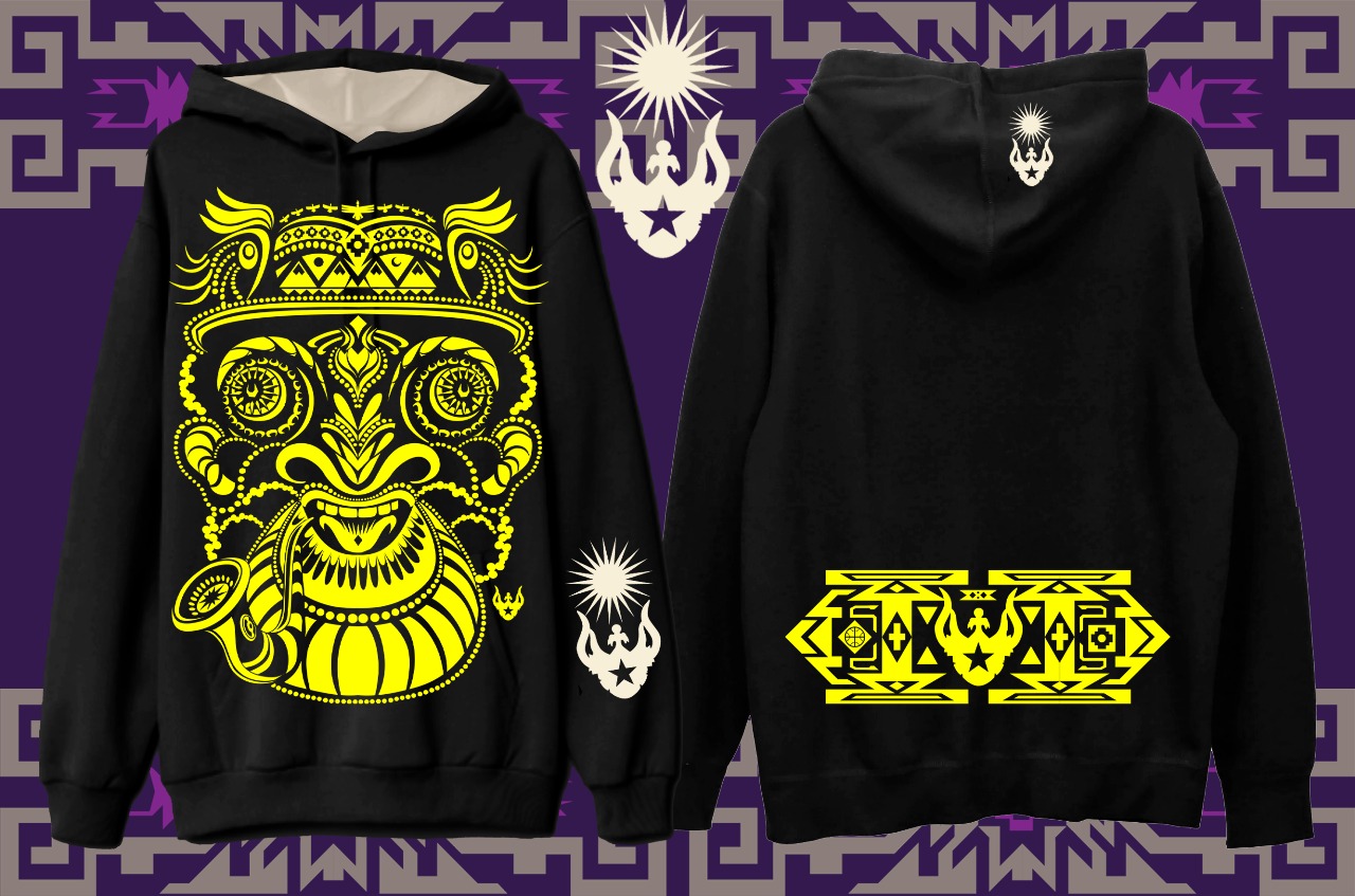 Polerón capucha Moreno Unisex