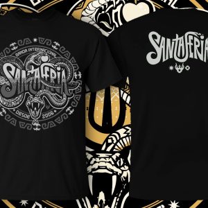 Polera Logo Santa Feria 2025 Hombre