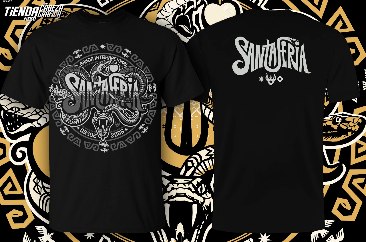 Polera Logo Santa Feria 2025 Hombre