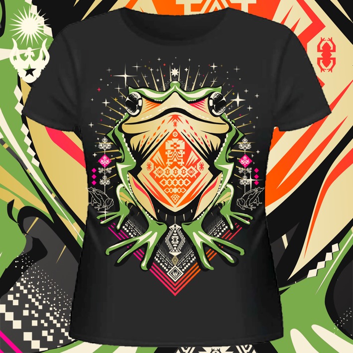 Polera Ranita de Darwin Mujer