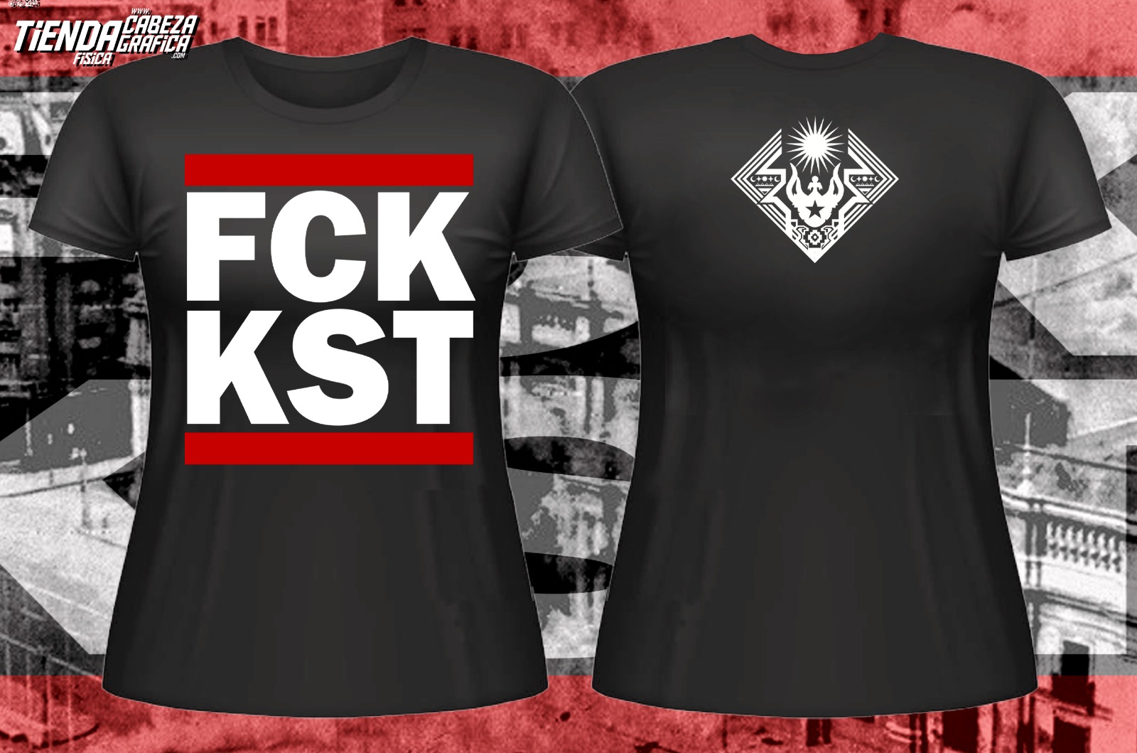 Polera FCK KST Mujer