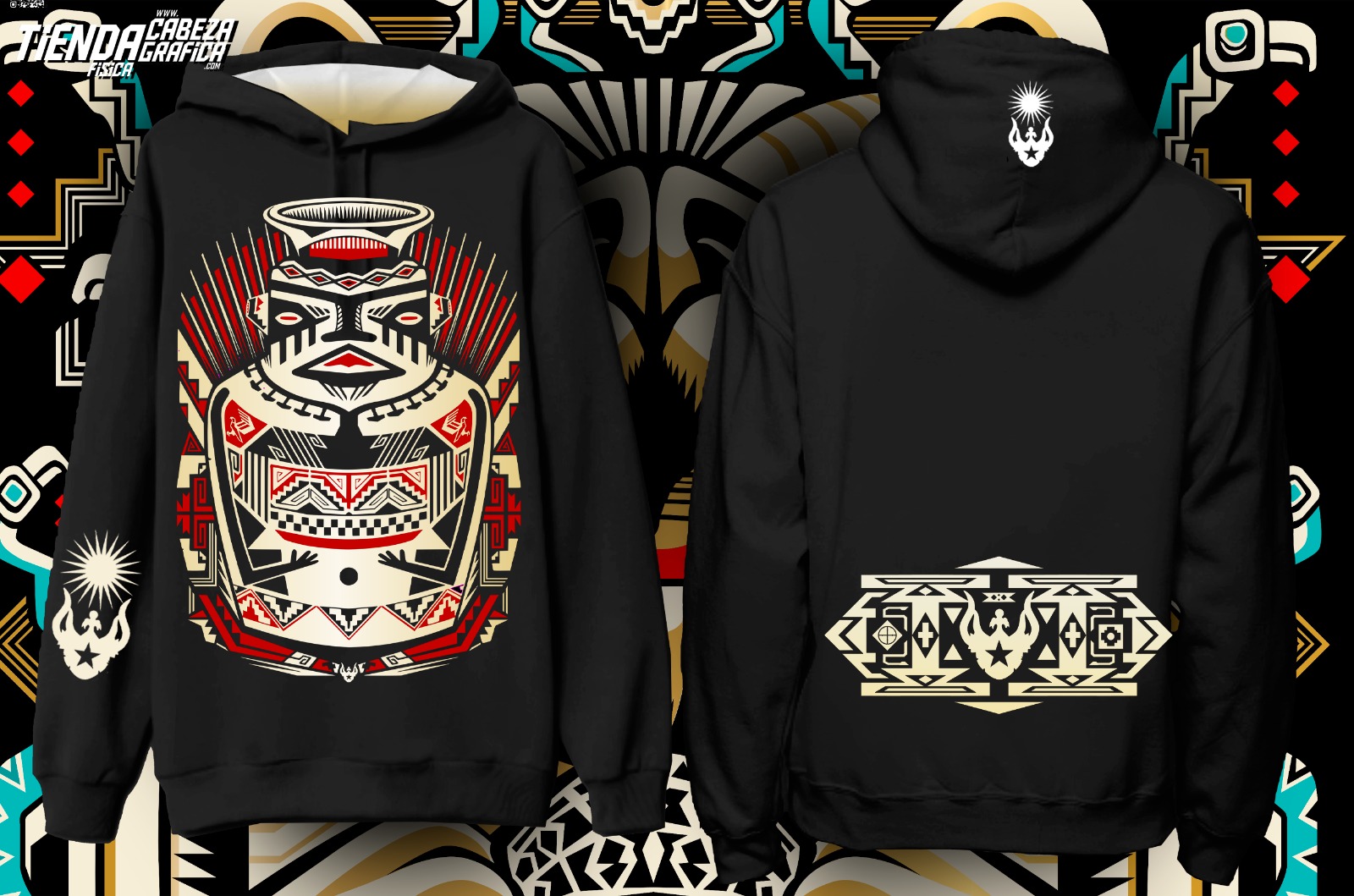 Polerón capucha Diaguita Unisex