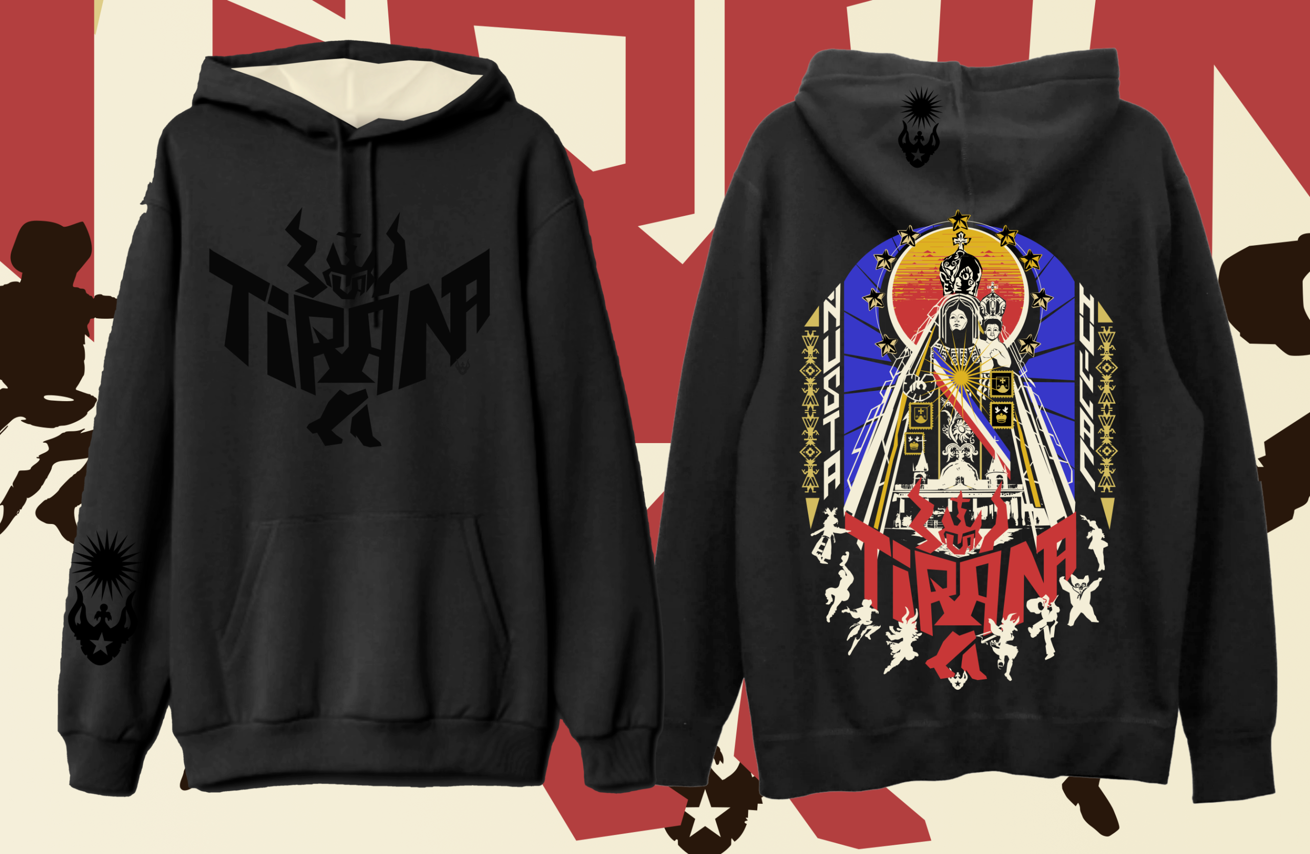 Polerón Capucha La Tirana Unisex