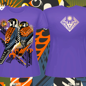Polera Mujer – Diseño Cernícalo